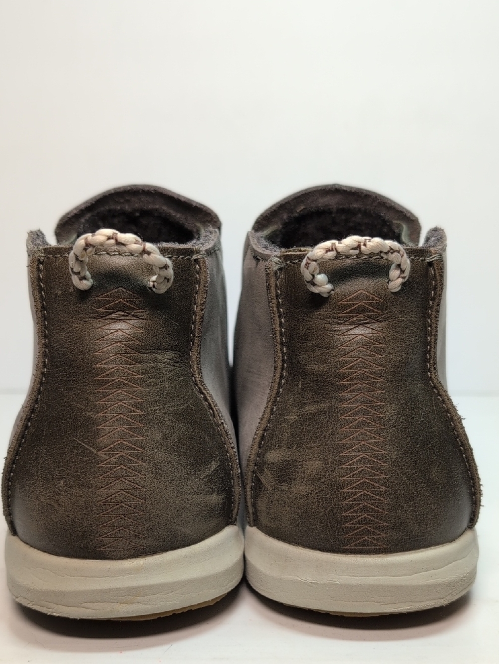 Olukai Hawai'iloa Manu Hope slip-on suede sneaker boots womans size 11 EU 41 - Picture 4 of 14
